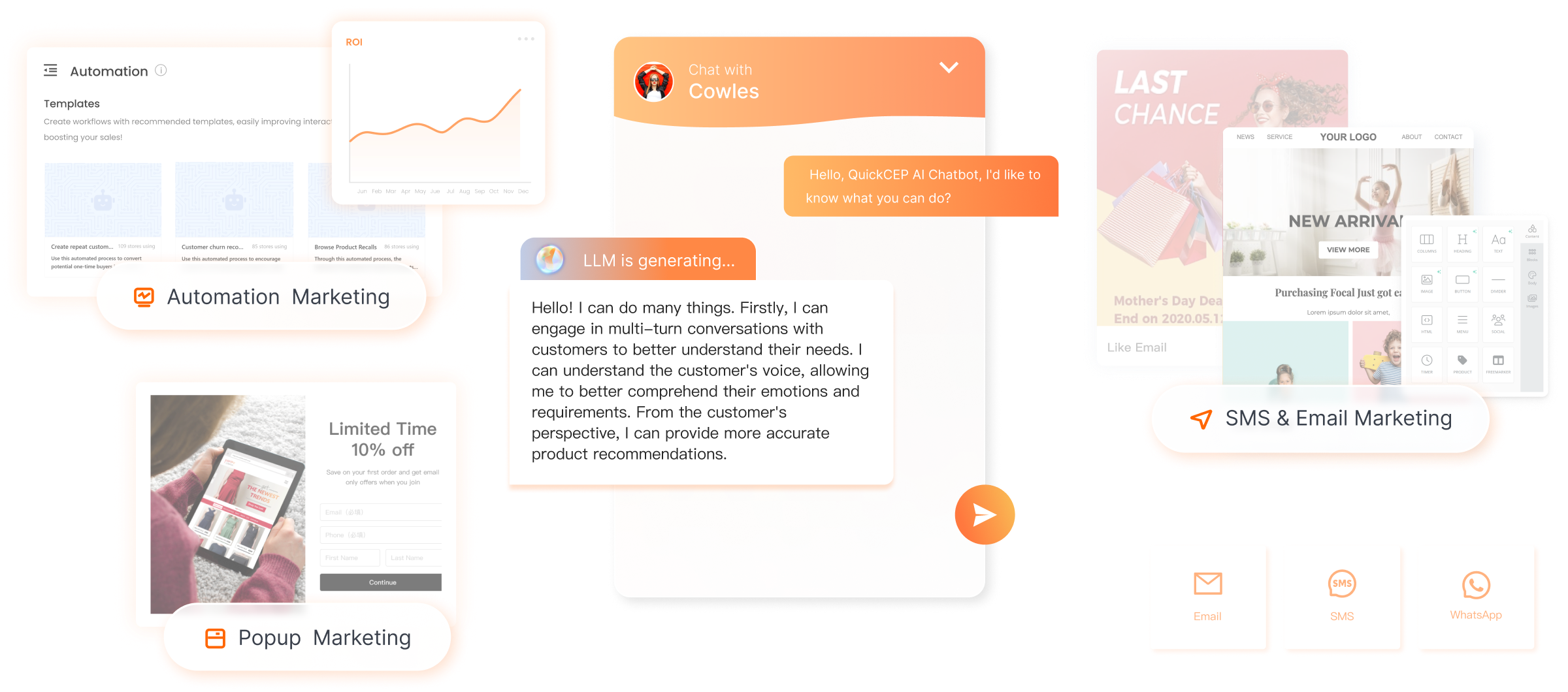 QuickCEP VS. TIDIO​